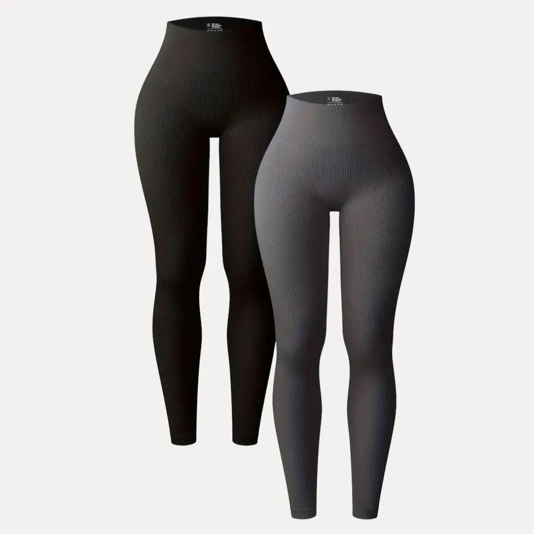 Aria Ribbed Leggings 2-Piece Set