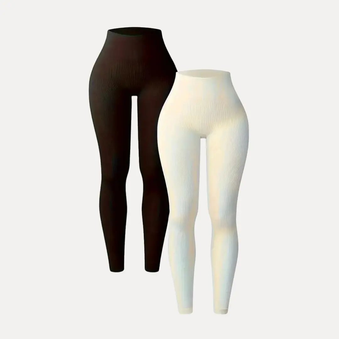 Aria Ribbed Leggings 2-Piece Set