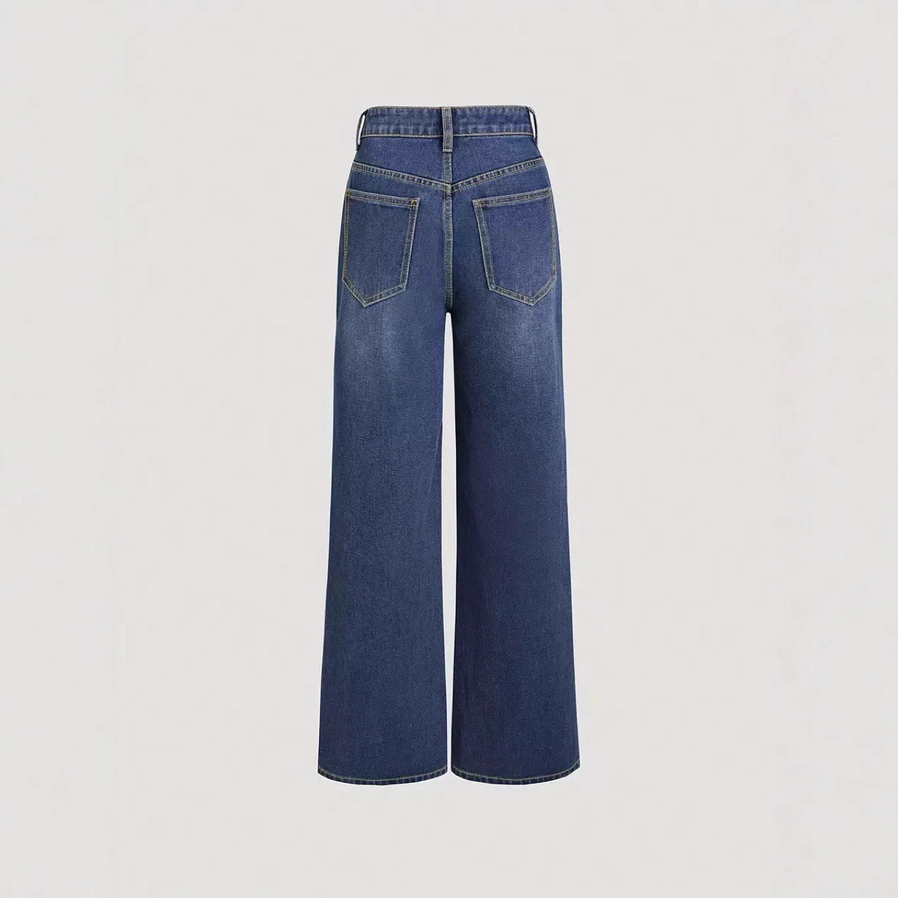 Artisio | Women Asymmetrical Wide Leg Jeans