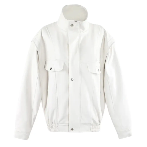 Abigail Quilted Lining Leather Jacket